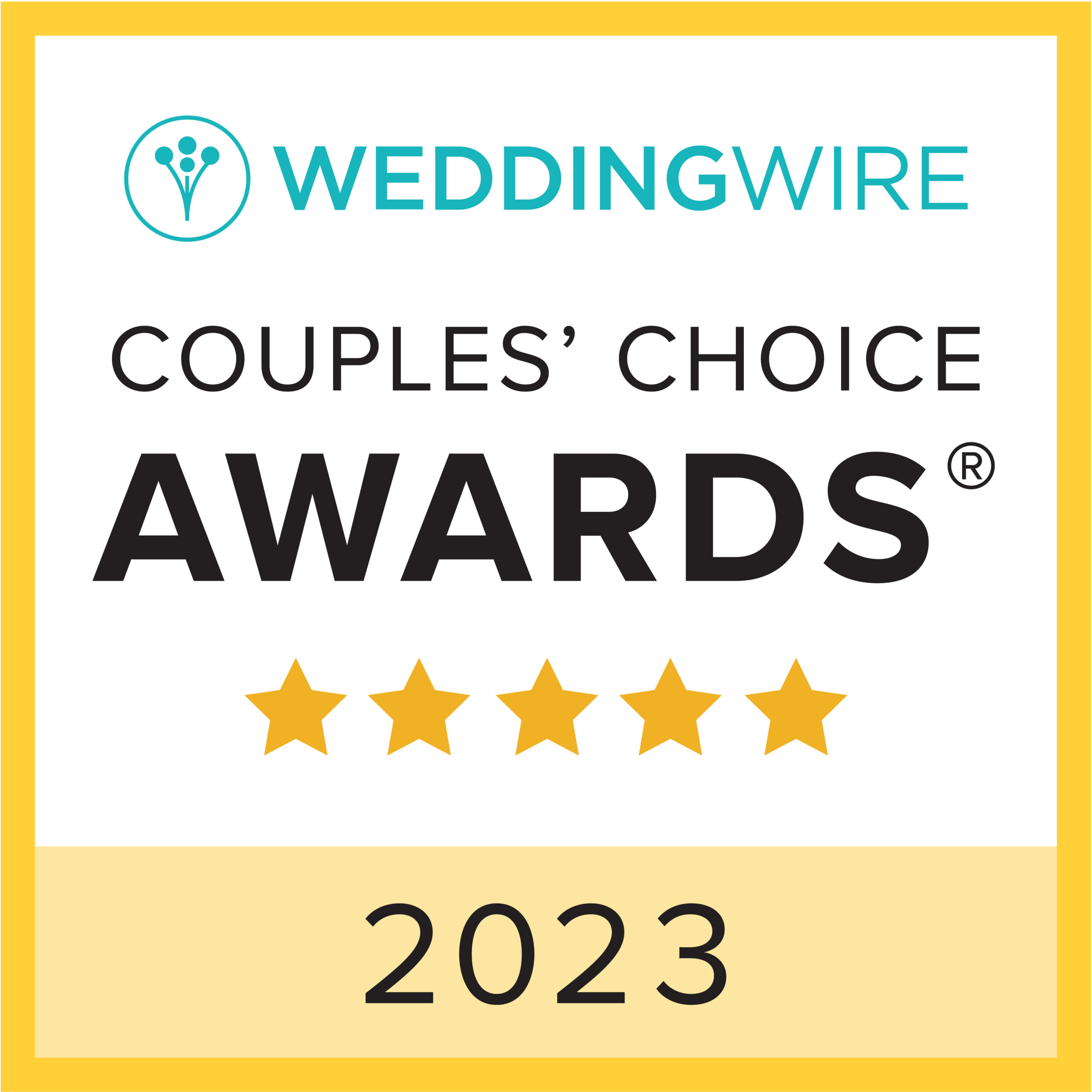 Weddingwire couples choice awards 2022